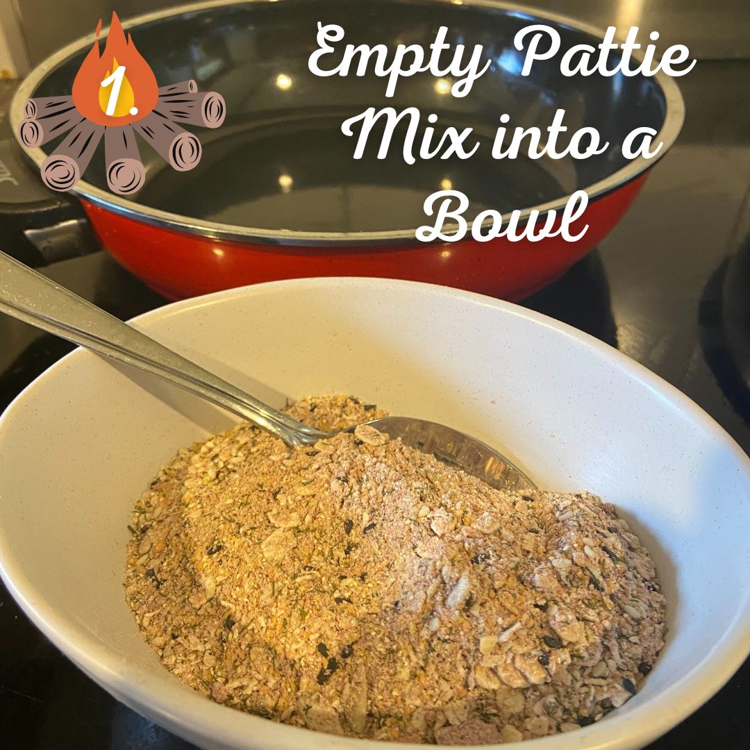 Organic Beetroot Dill and Lentil Pattie