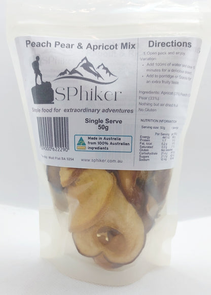 Preservative Free Fruit (Apricot, Pear & Peach) 100g image 1