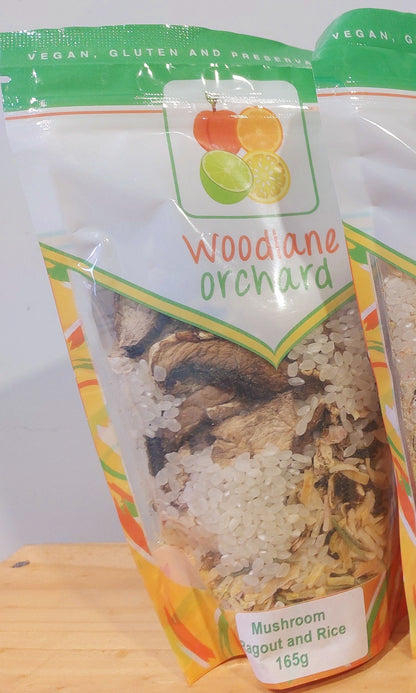 Mushroom Ragout with Rice Dehydrated Australian Hike Food