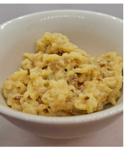 Banana Caramel Rice Pudding