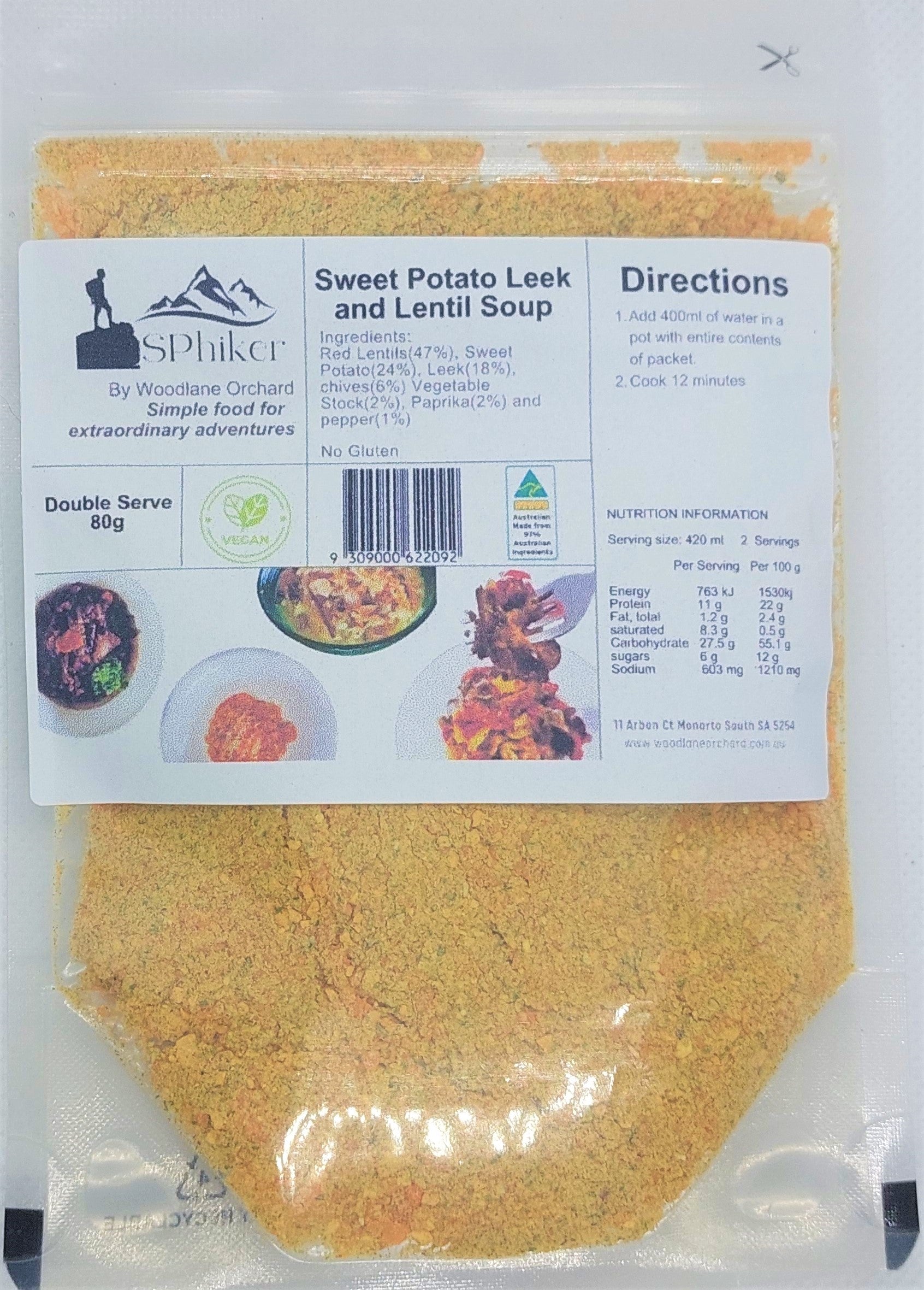 Sweet Potato, Leek and Lentil Soup image 1