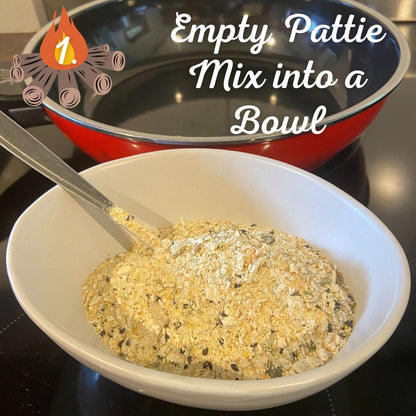 Organic Almond and Turmeric Pattie