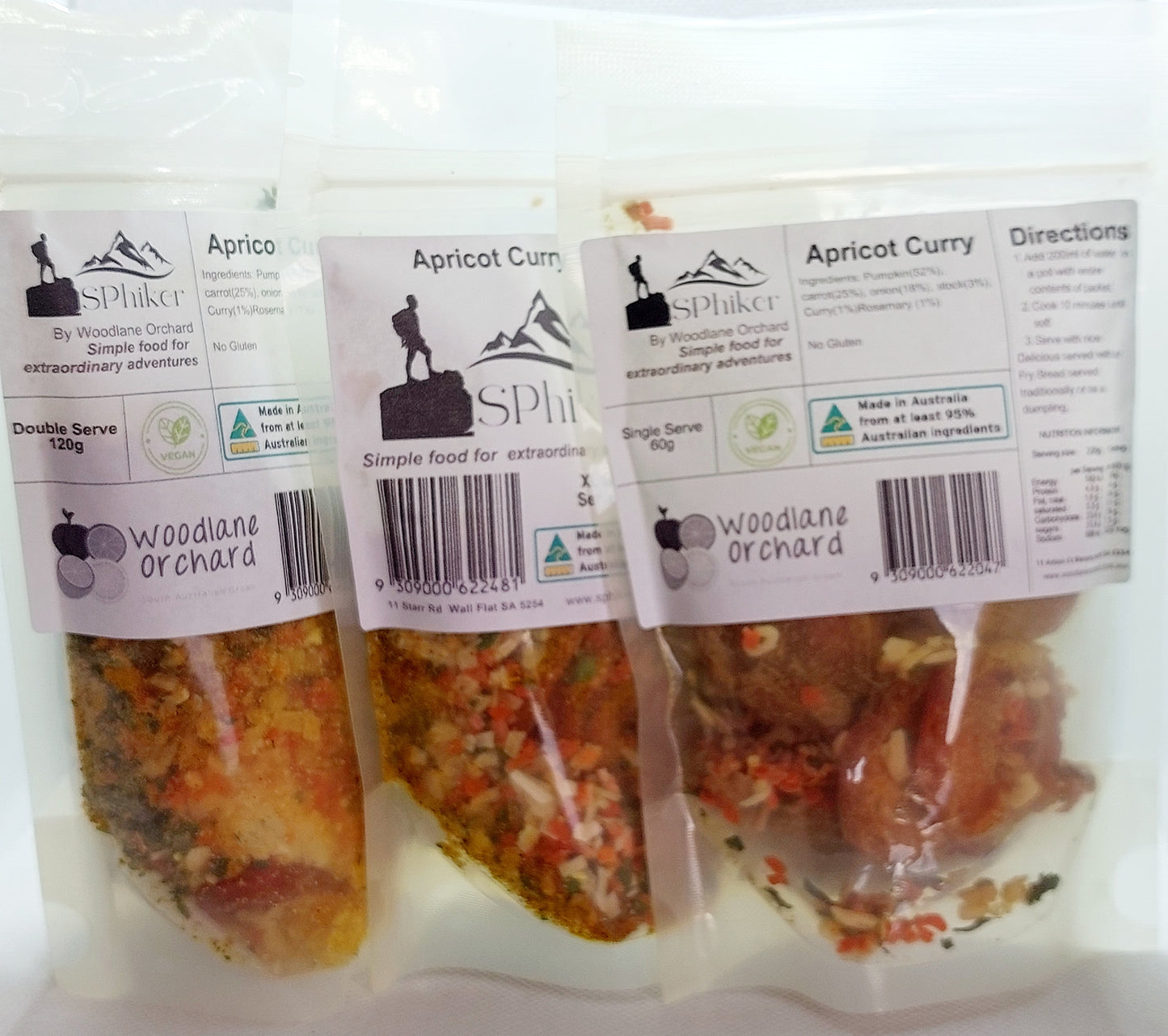 Apricot Curry Dehydrated Australian Hike Food