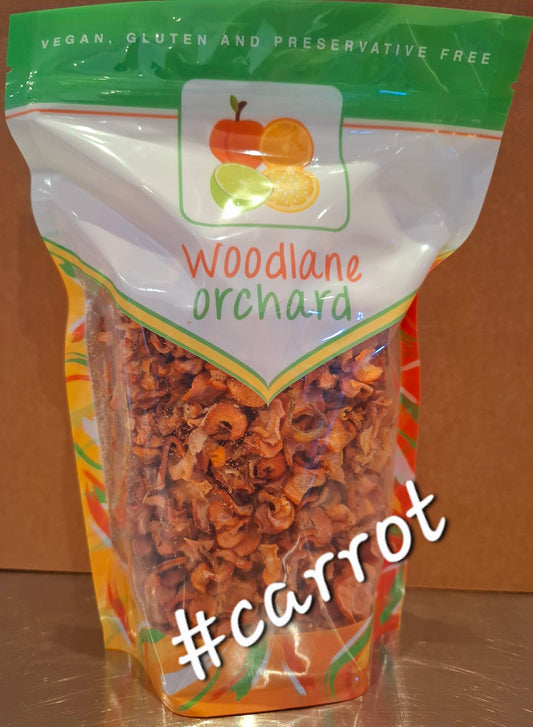 Dehydrated Carrot for Hiking meals