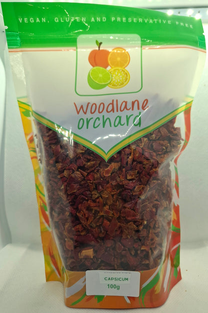 Dehydrated Capsicum
