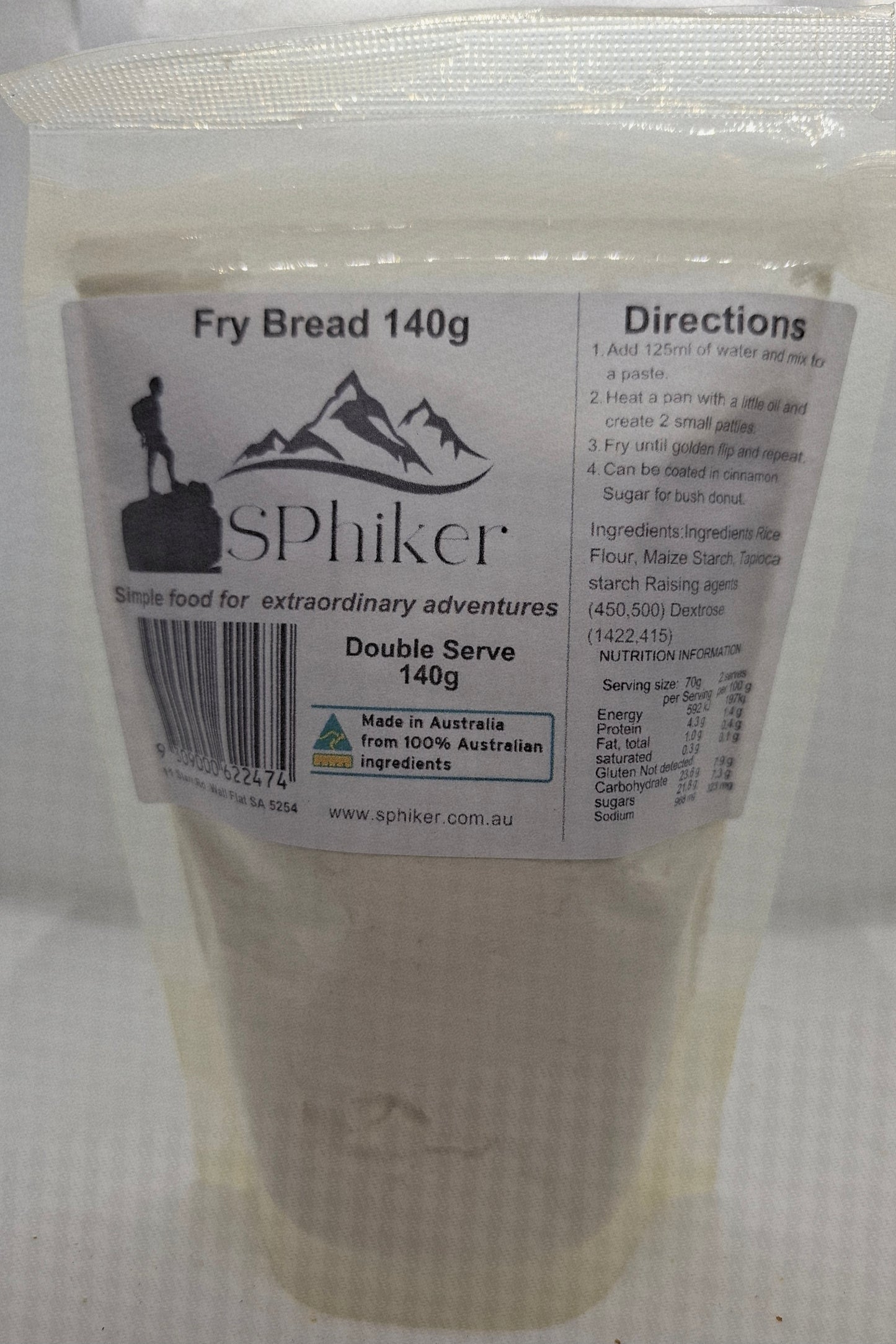 Fry Bread Dehydrated Australian Hike Food