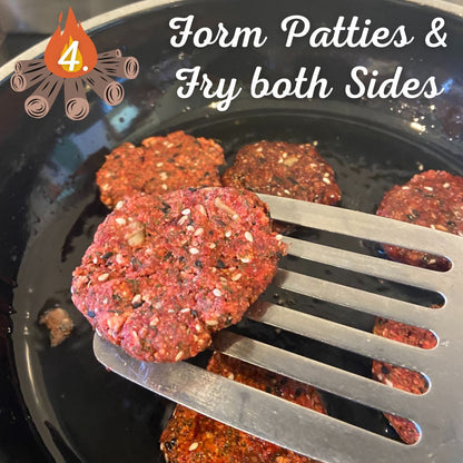 Organic Beetroot Dill and Lentil Pattie
