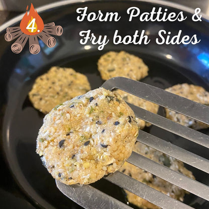 Organic Almond and Turmeric Pattie