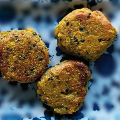 Organic Almond and Turmeric Pattie image 0