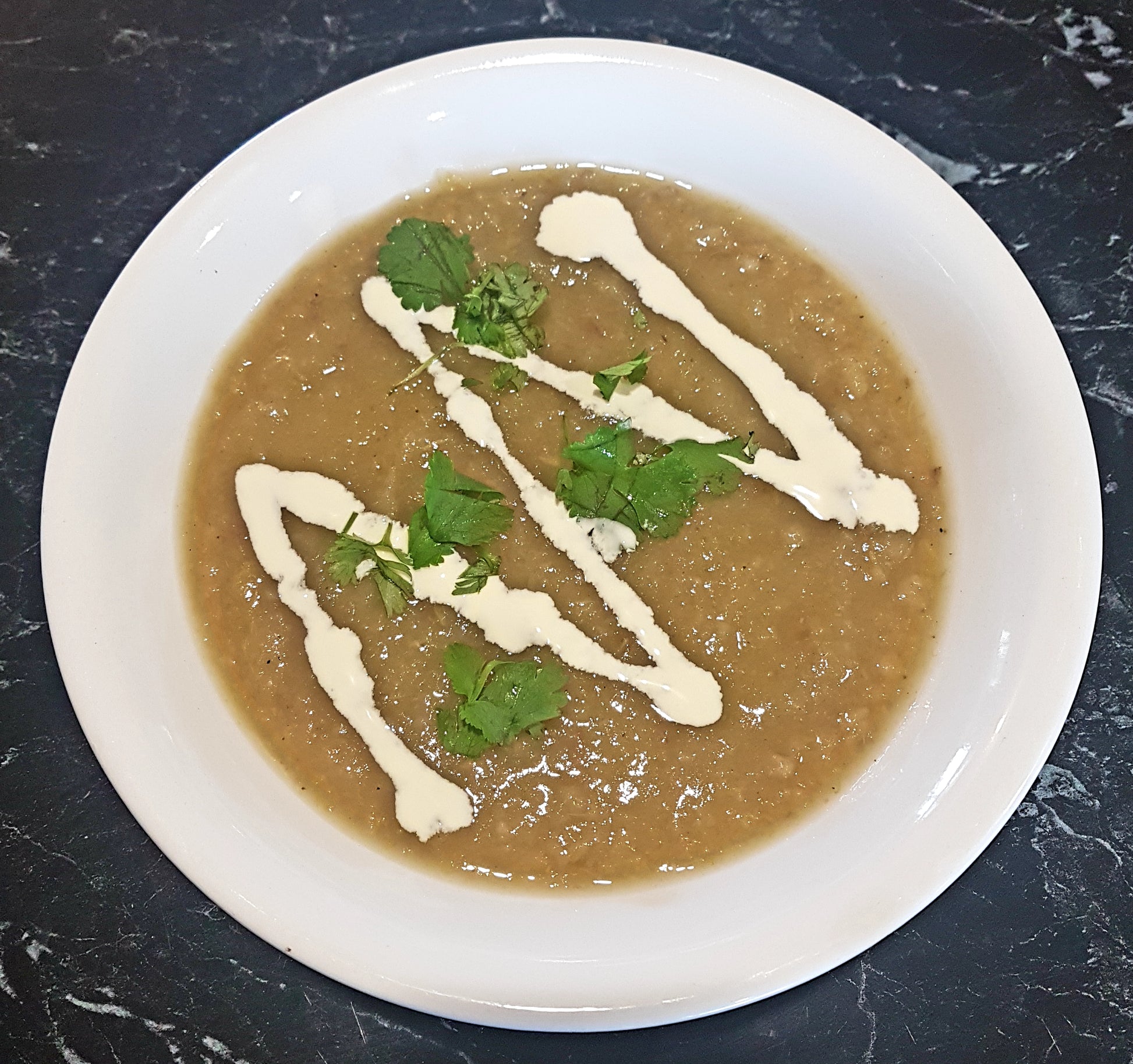 Sweet Potato, Leek and Lentil Soup image 0