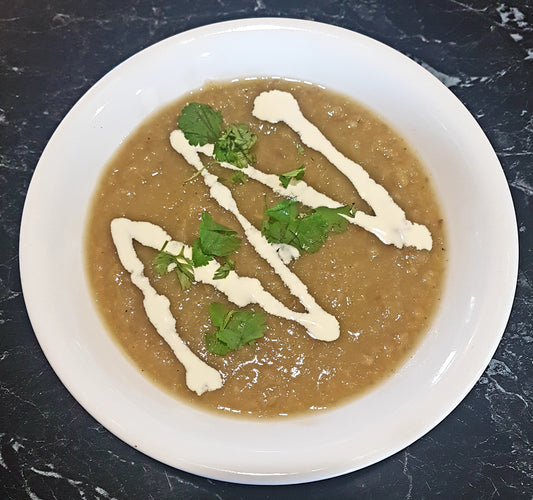 Sweet Potato, Leek and Lentil Soup image 0