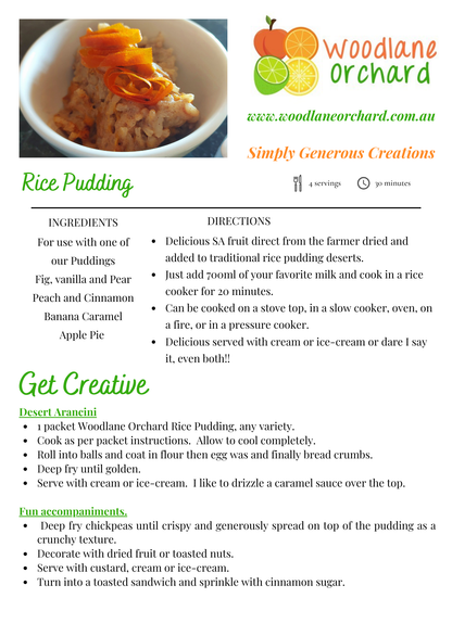 Apple Pie Rice Pudding