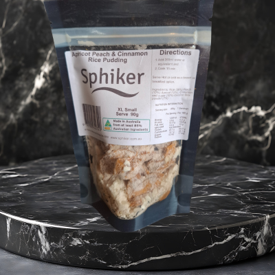 Apricot, Peach and Cinnamon Rice Pudding Dehydrated Australian Hike Food