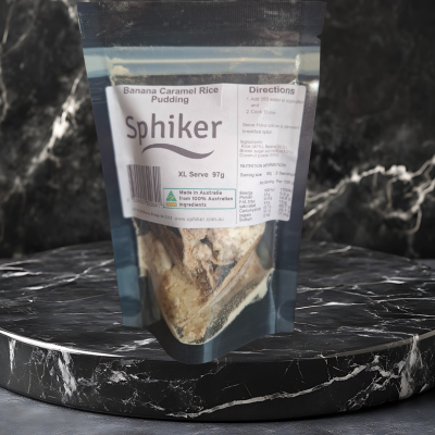 Banana Caramel Rice Pudding