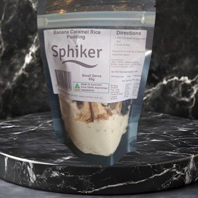 Banana Caramel Rice Pudding