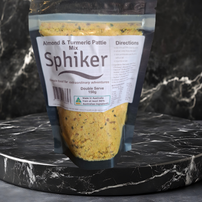 Organic Almond and Turmeric Pattie